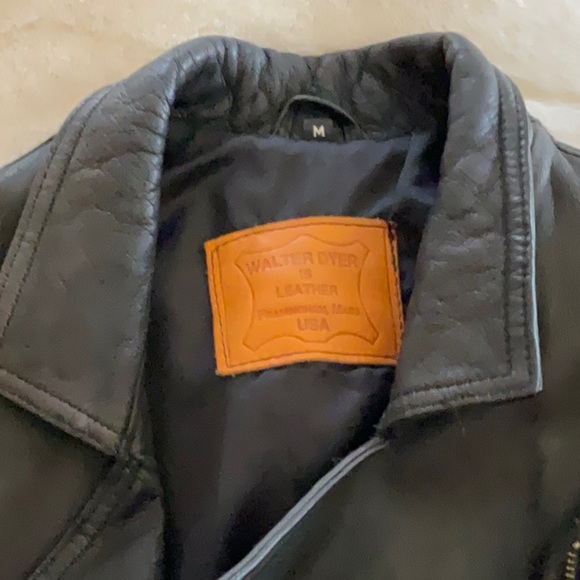 Vintage Leather Motorcycle Jacket Studded - Picture 5 of 10